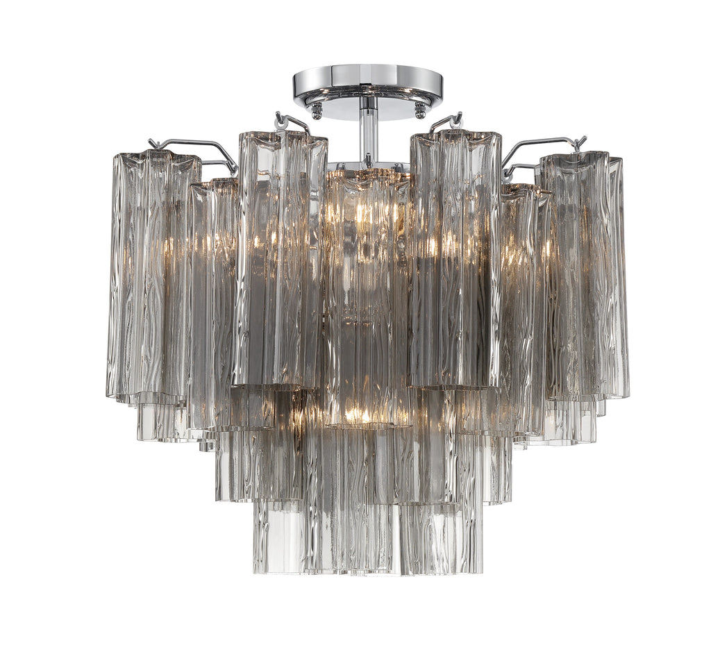 Addis 4 Light Semi Flush