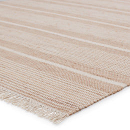 Vibe by Jaipur Living Kahlo Natural Striped Beige/ Cream Area Rug
