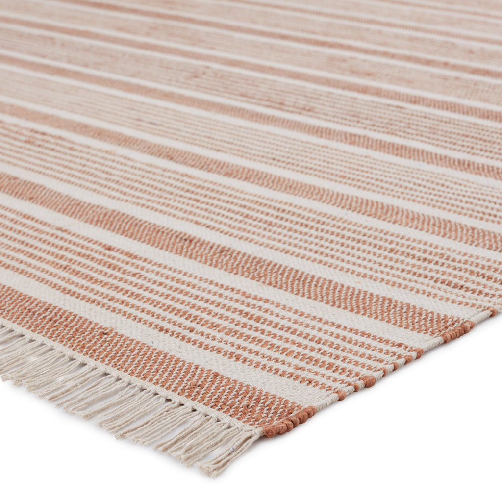 Vibe by Jaipur Living Kahlo Natural Striped Tan/ Cream Area Rug