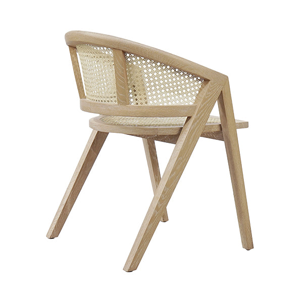 Aero Dining Chair, Cerused Oak