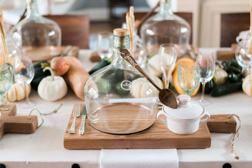 Found Wooden Serving Spoon