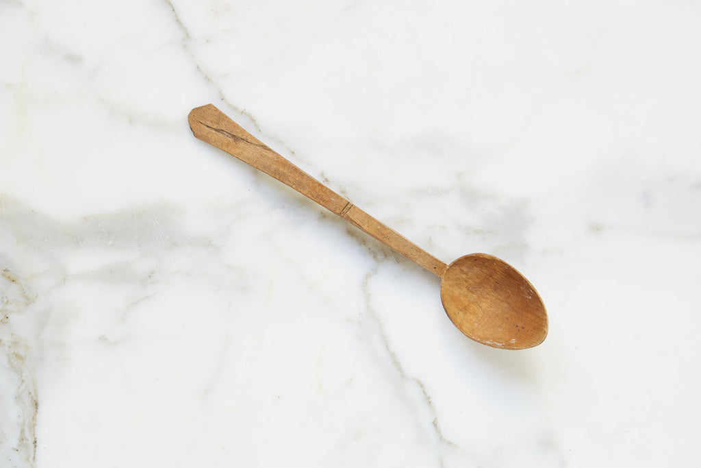 Found Wooden Serving Spoon