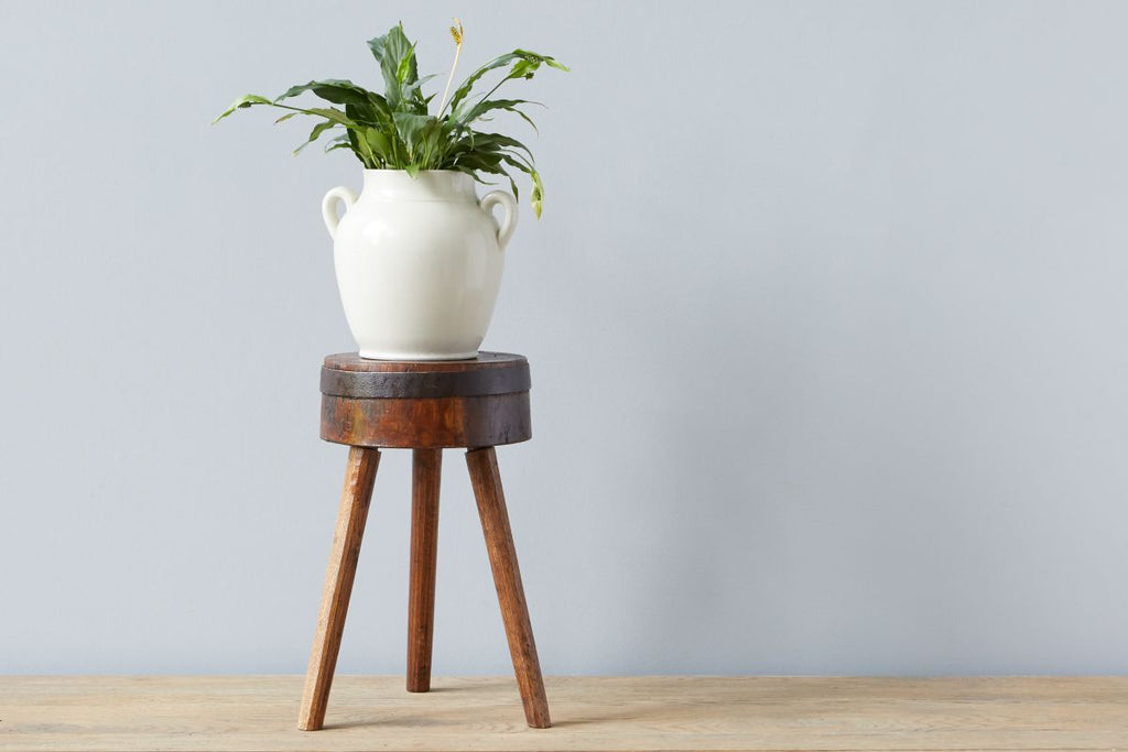 Found Chop Block Stool, Small