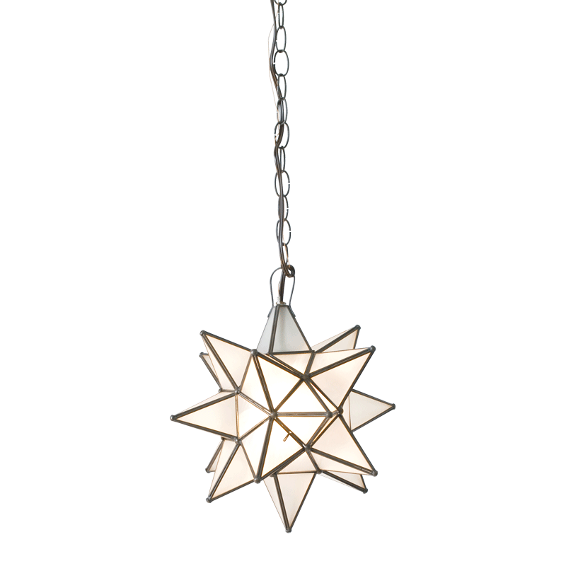 Frosted Star Chandelier - XL