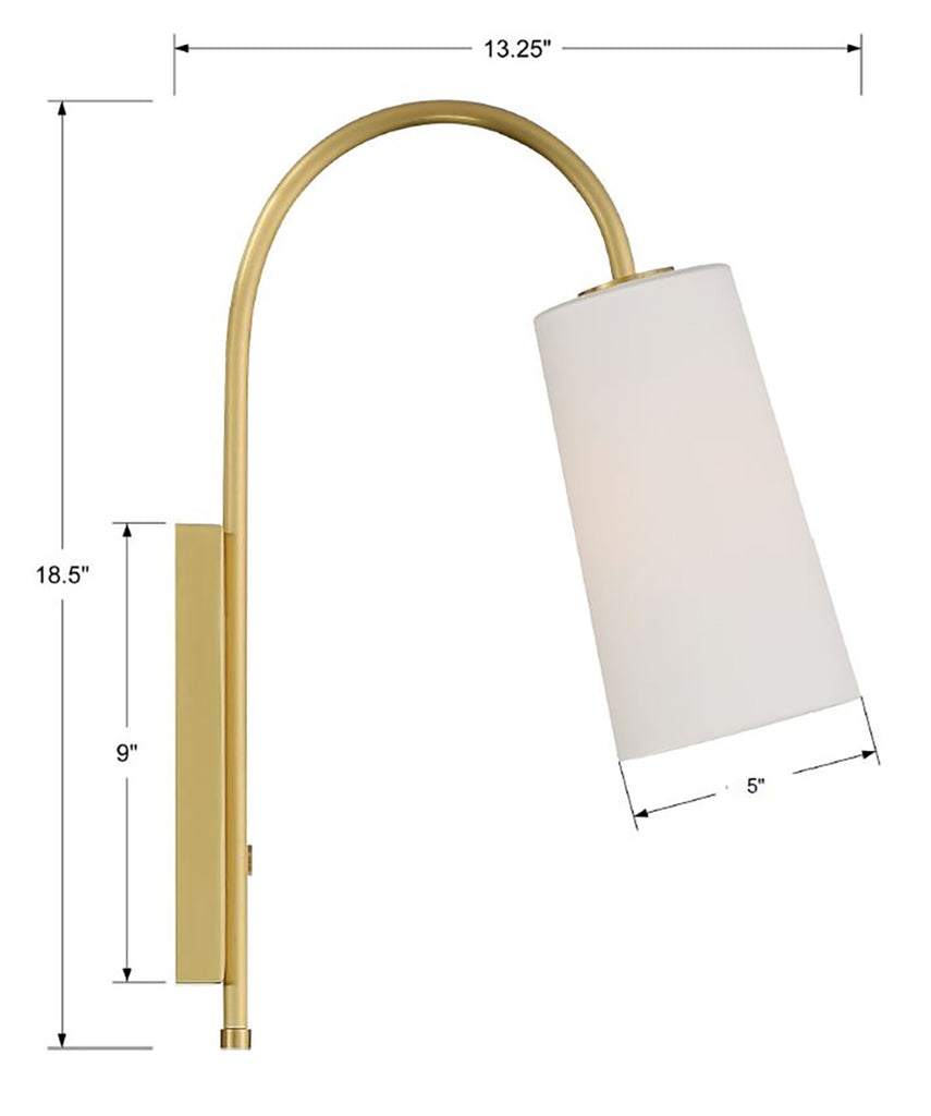 Alexa 1 Light Task Sconce