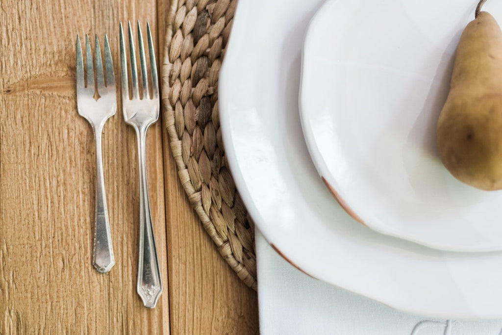 Found Silver Plate Flatware, Set of 5