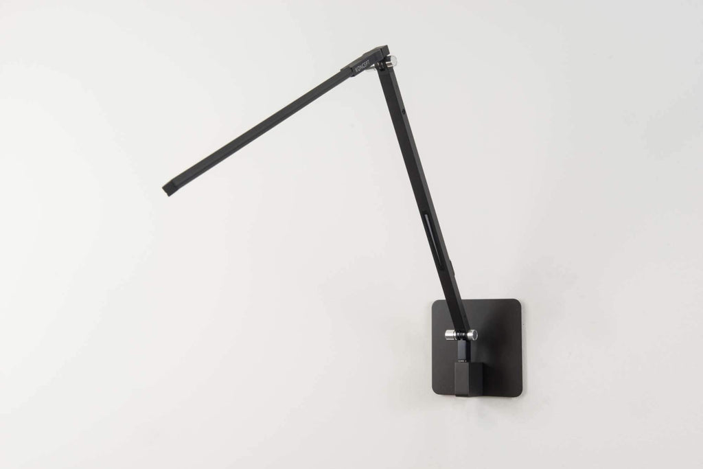 Z-Bar Solo Desk Lamp with Hardwire Wall Mount