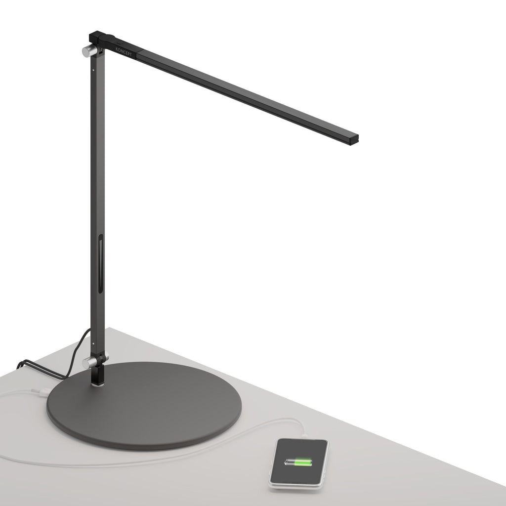 Z-Bar Solo Desk Lamp with USB Base