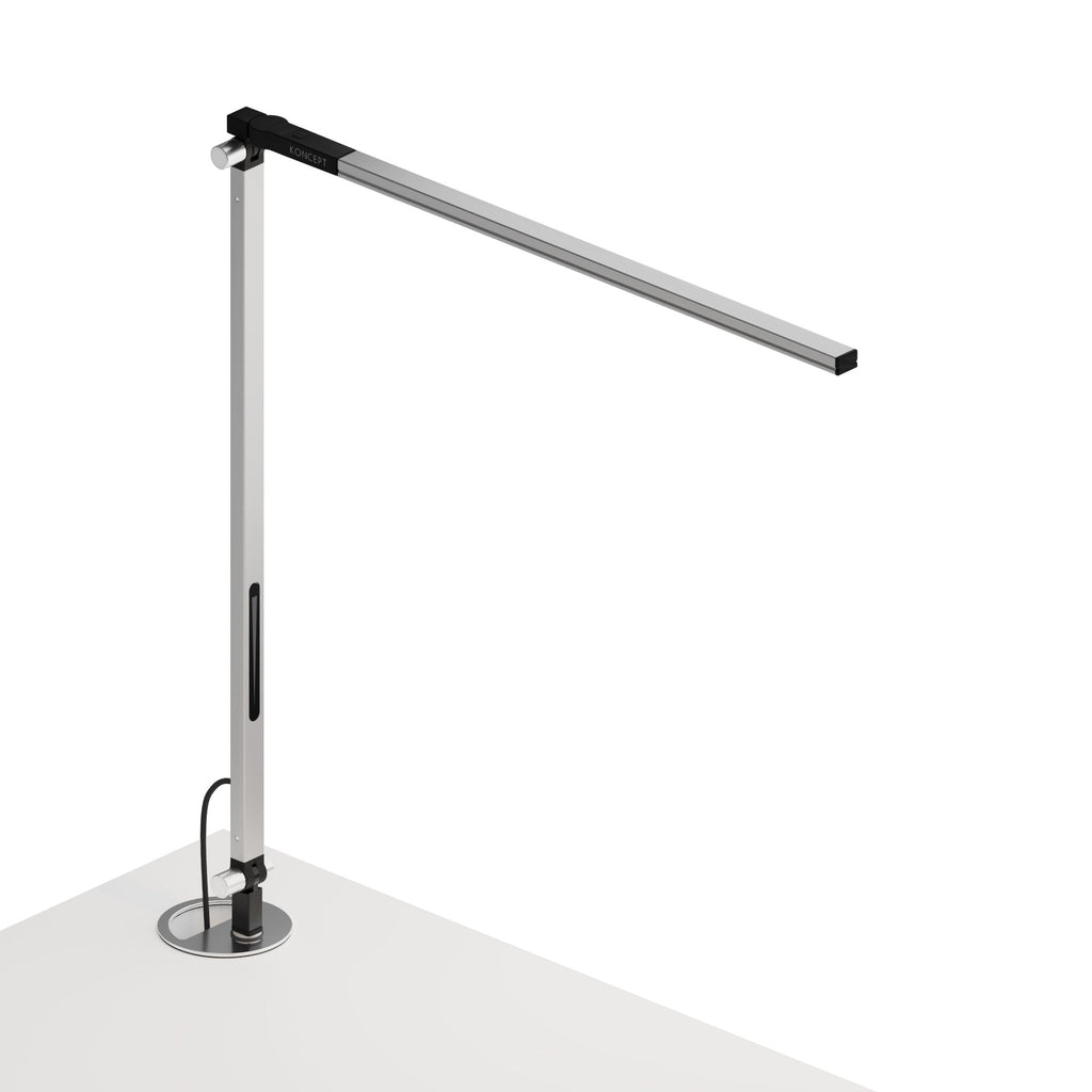 Z-Bar Solo Desk Lamp with Grommet Mount