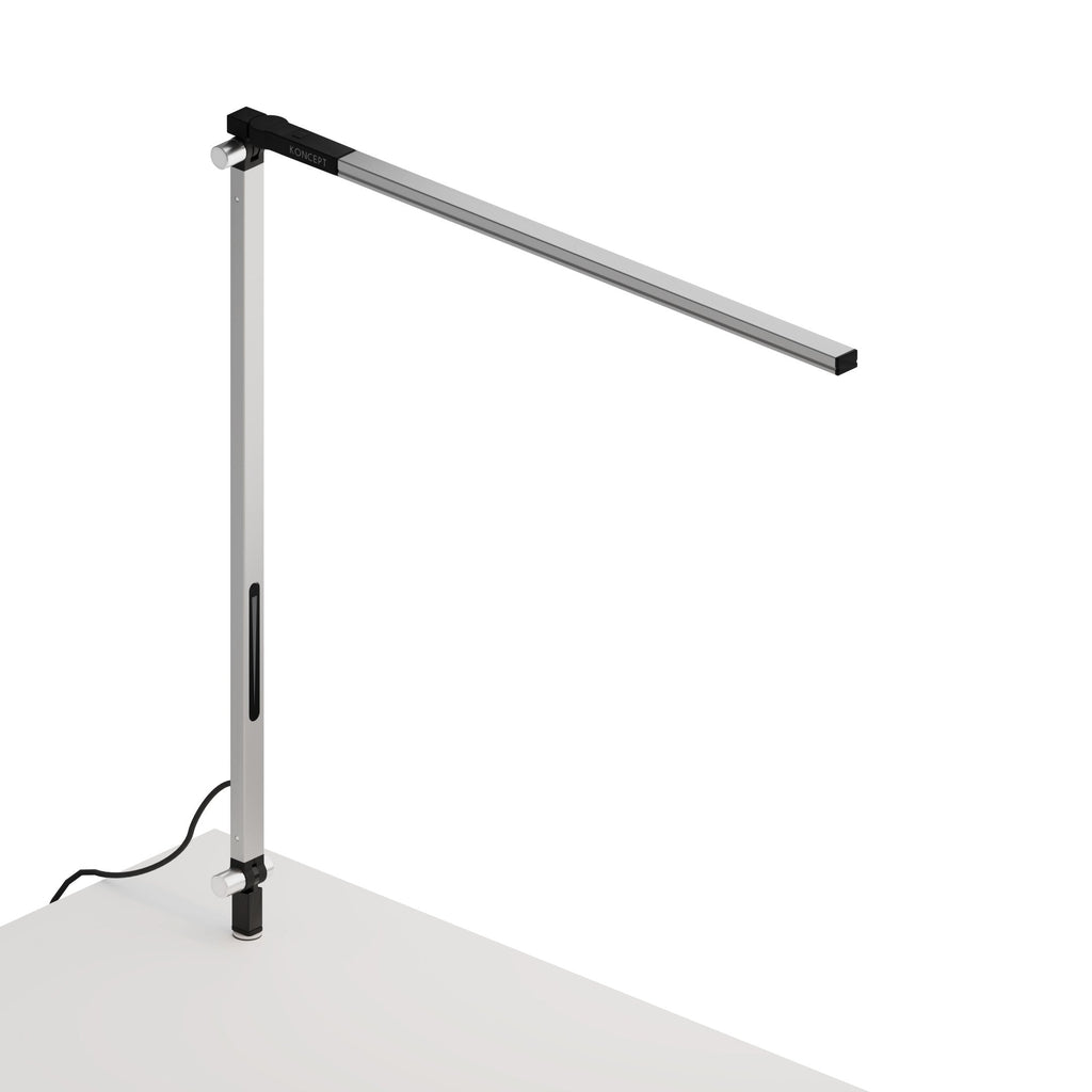 Z-Bar Solo Desk Lamp with Through-Table Mount