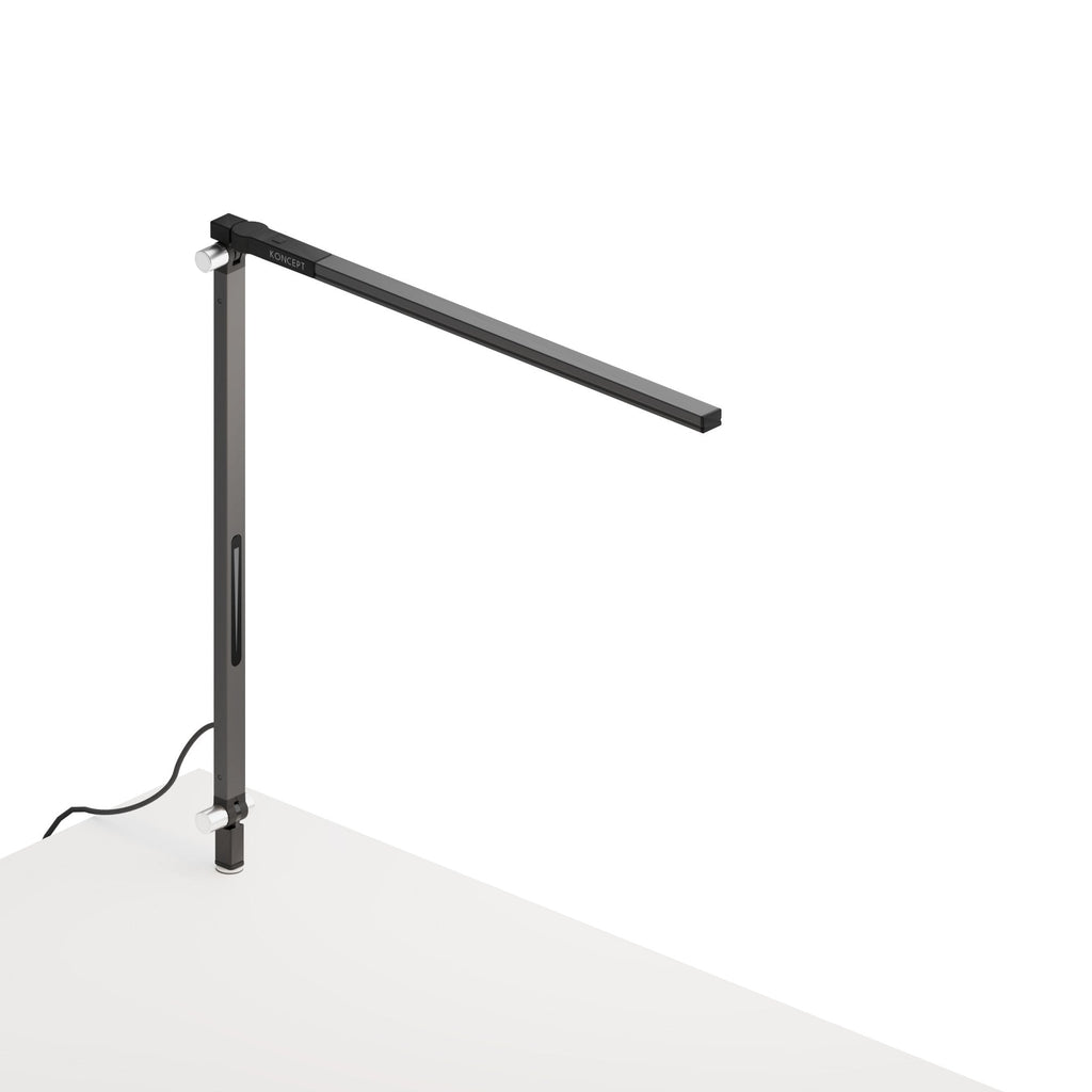 Z-Bar Solo Mini Desk Lamp with Through-Table Mount