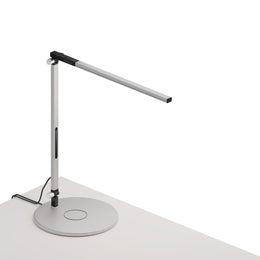 Z-Bar Solo Mini Desk Lamp with Wireless Charging Qi Base