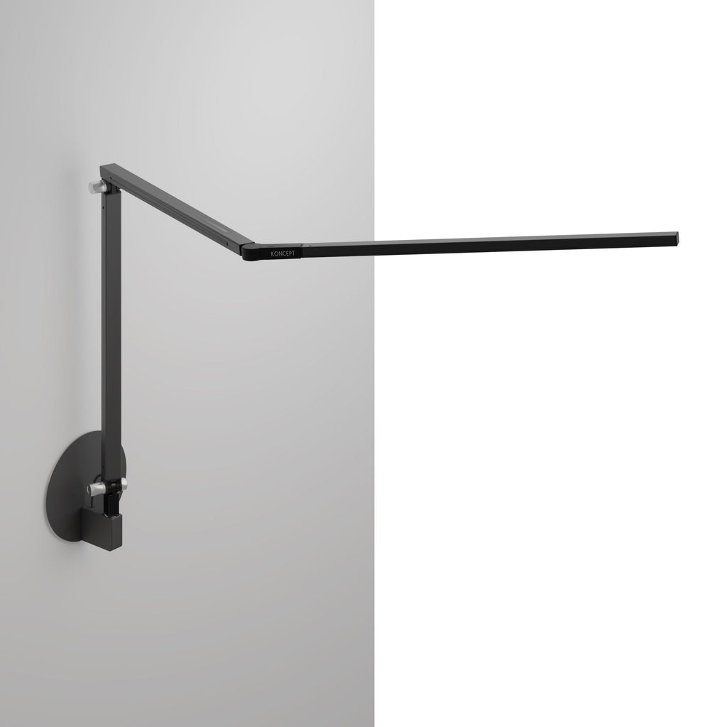 Z-Bar Desk Lamp with Hardwire Wall Mount