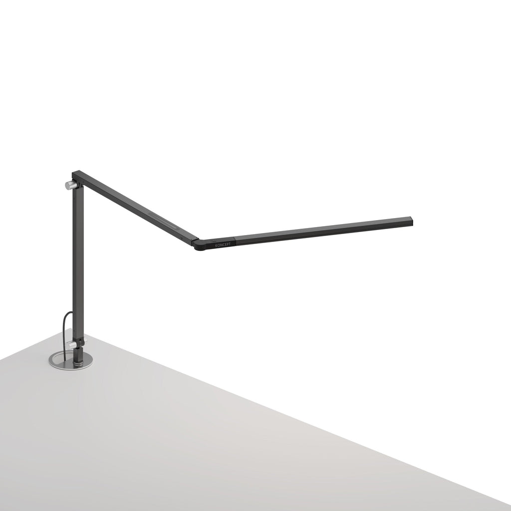 Z-Bar Mini Desk Lamp with Grommet Mount