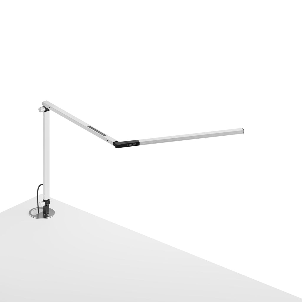 Z-Bar Mini Desk Lamp with Grommet Mount