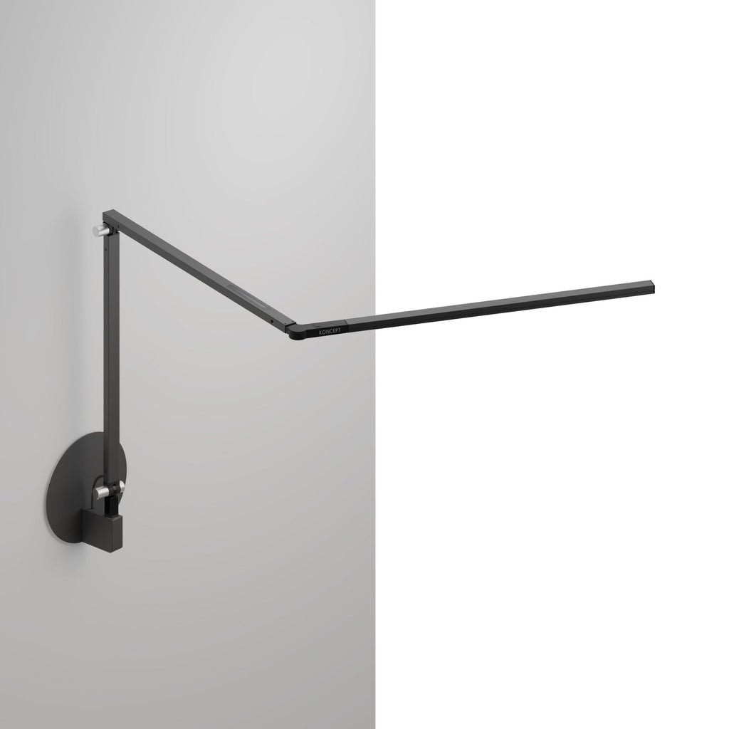 Z-Bar Slim Desk Lamp with Hardwire Wall Mount