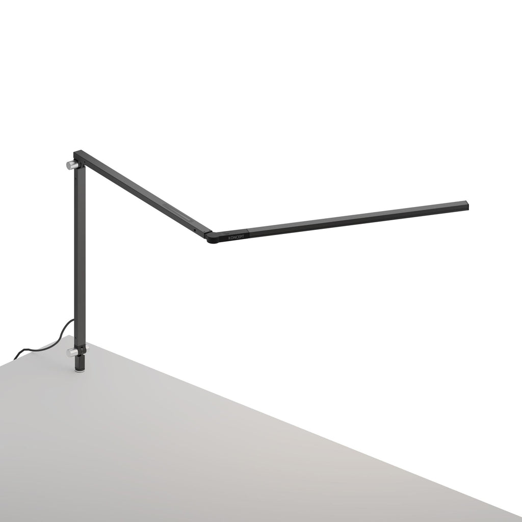 Z-Bar Slim Desk Lamp with Through-Table Mount