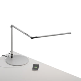 Z-Bar Slim Desk Lamp with USB Base