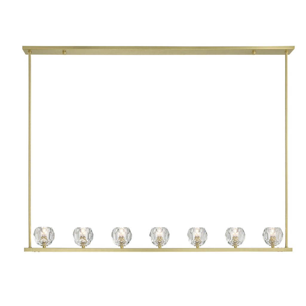 Aragon 7 Light Linear Chandelier