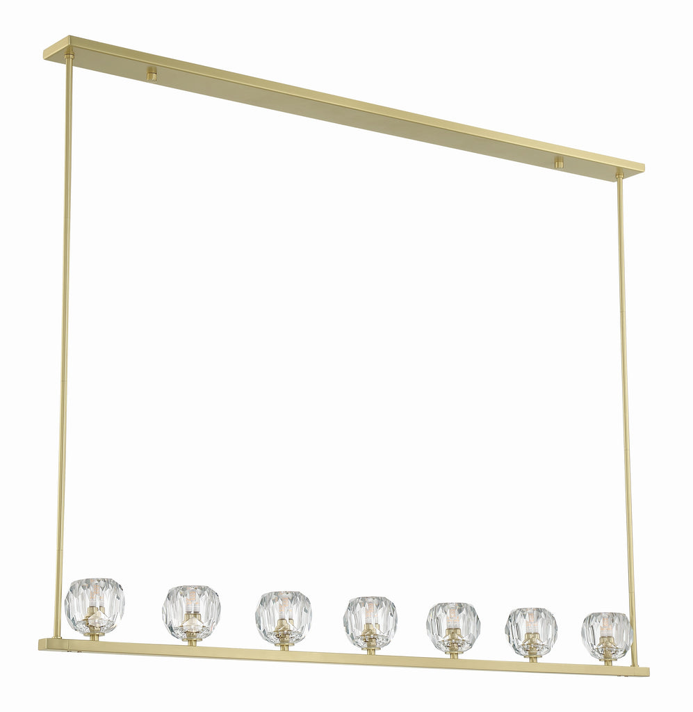 Aragon 7 Light Linear Chandelier