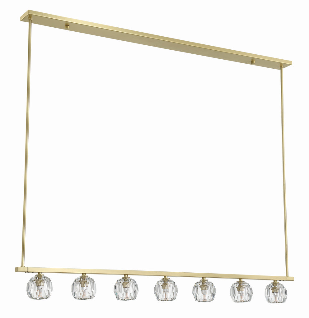 Aragon 7 Light Linear Chandelier