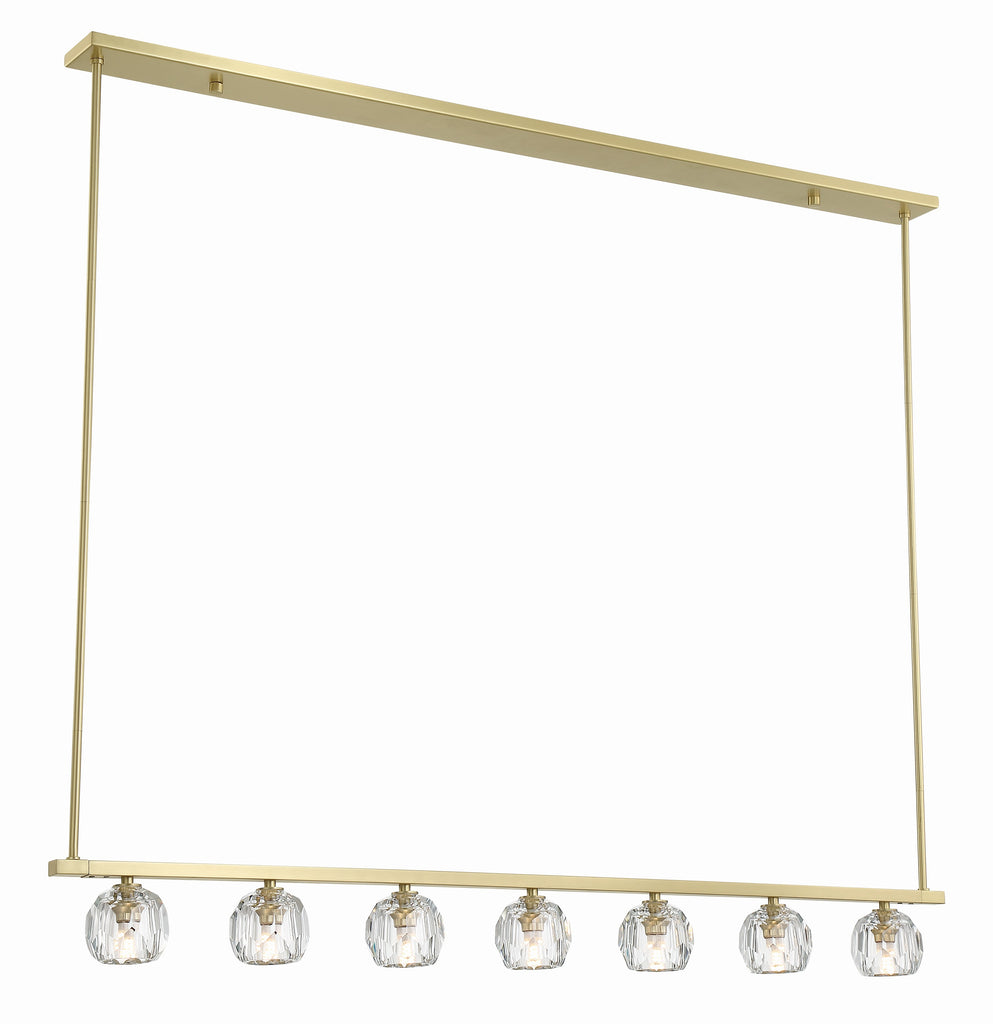 Aragon 7 Light Linear Chandelier