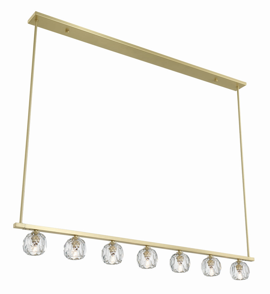 Aragon 7 Light Linear Chandelier