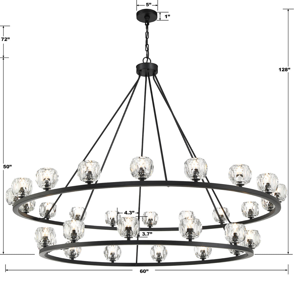 Aragon 30 Light Chandelier