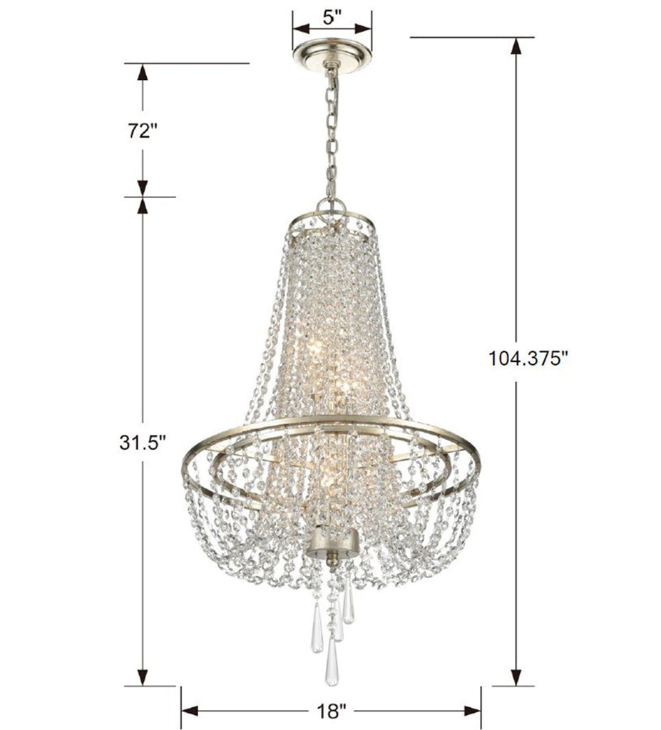 Arcadia 5 Light Chandelier