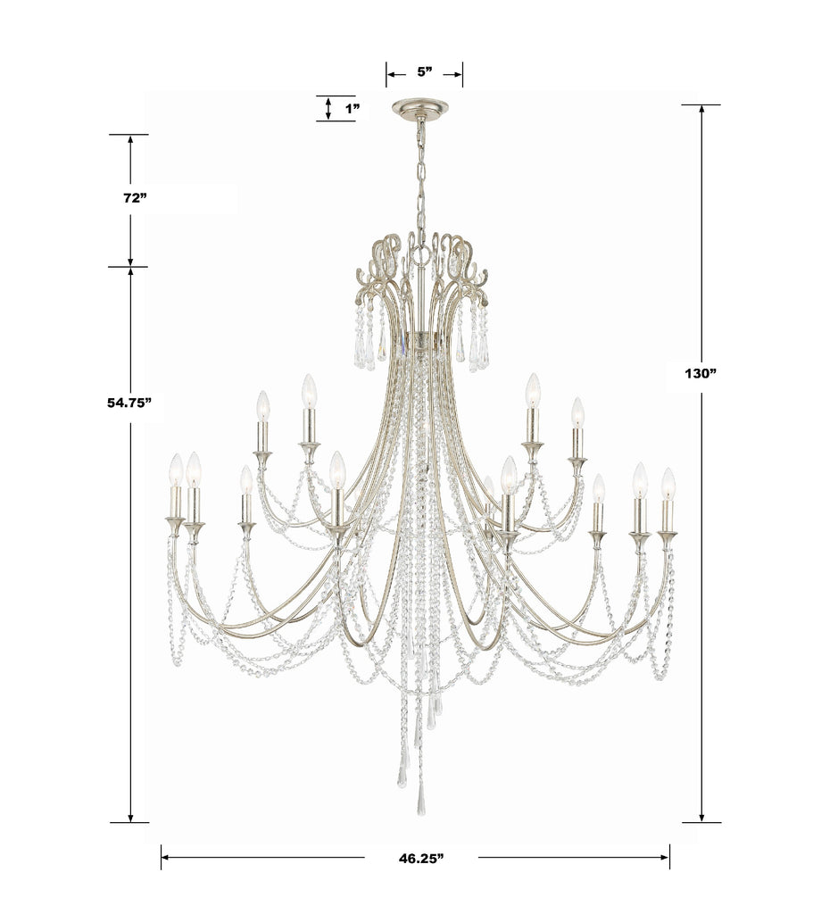 Arcadia 15 Light Chandelier