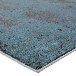 Vibe by Jaipur Living Esposito Medallion Blue/ Gray Runner Rug