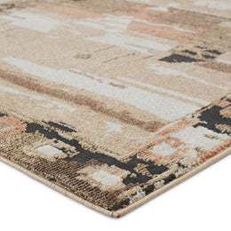 Vibe by Jaipur Living Naomi Medallion Beige/ Tan Runner Rug