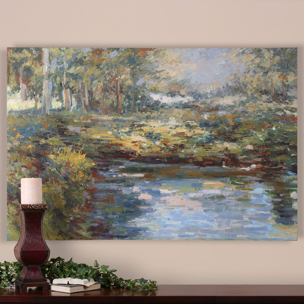 Lake James Hand Painted Wall Art