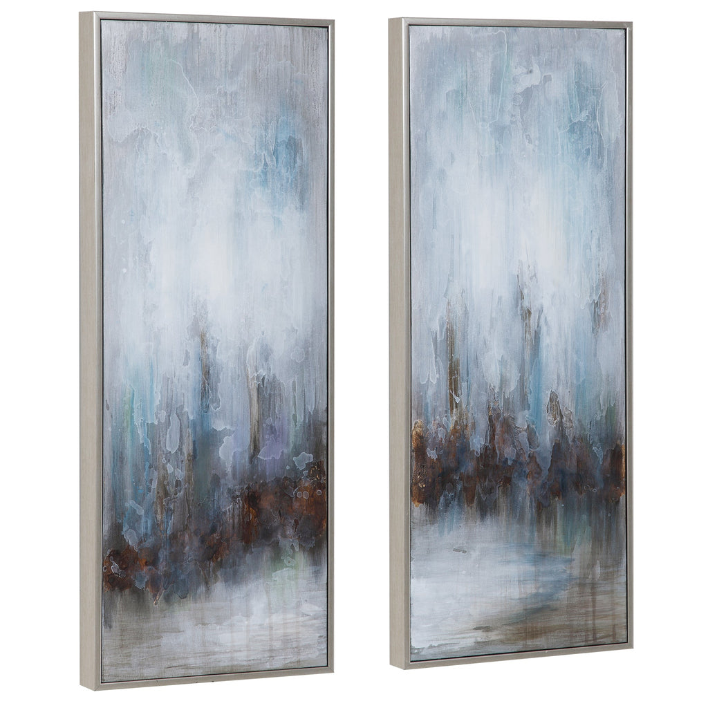 Rainy Days Abstract Art, Set of 2