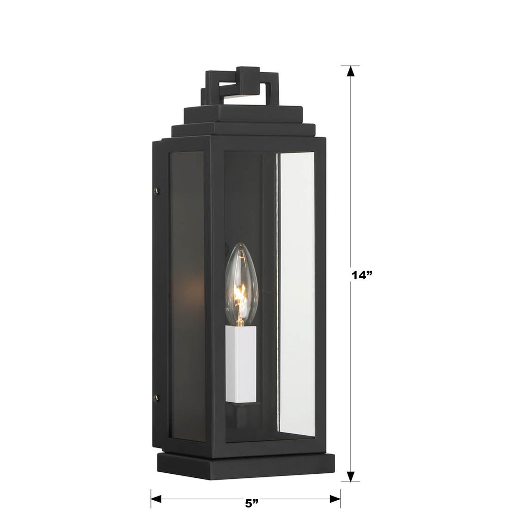 Aspen 1 Light Outdoor Sconce