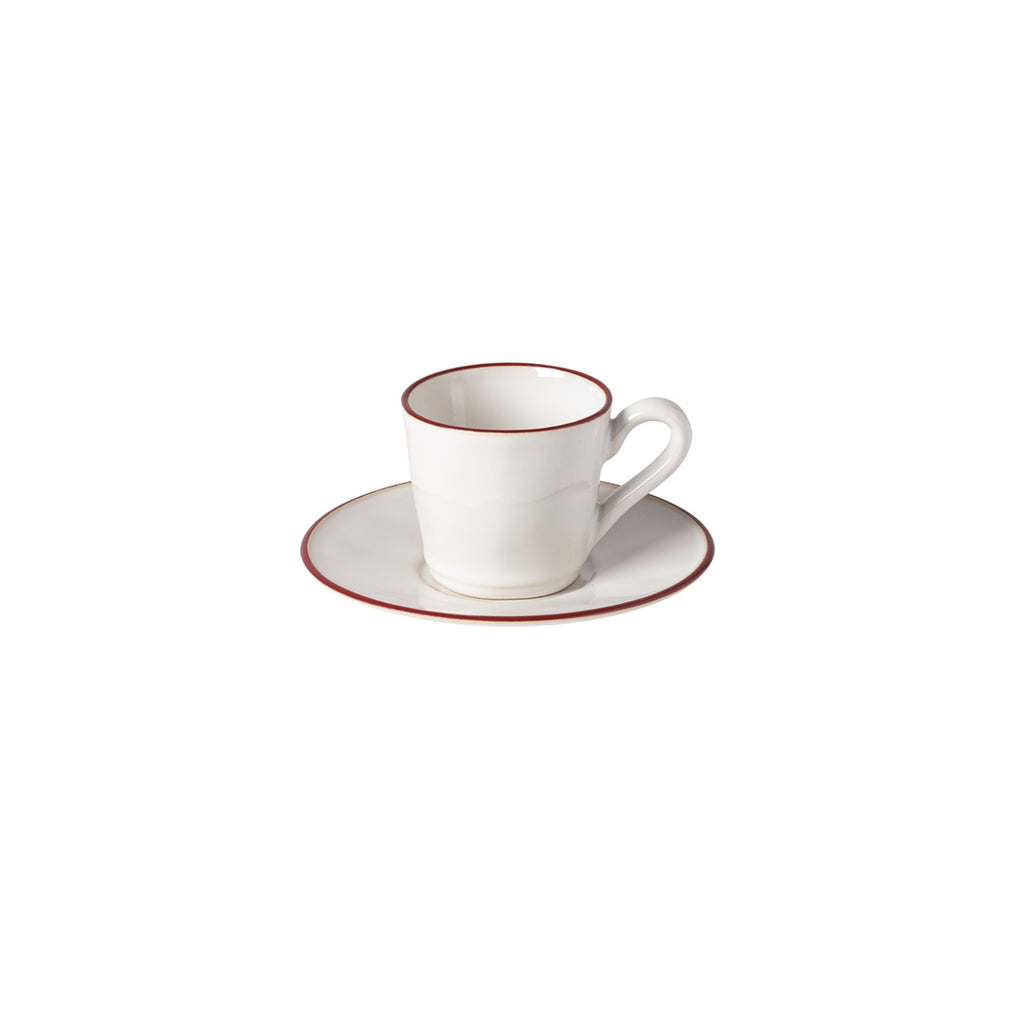 Beja Set of 4 Tea Cups & Saucers