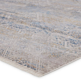 Vibe by Jaipur Living Louden Tribal Gray/ Blue Runner Rug