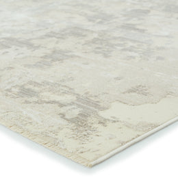 Vibe by Jaipur Living Evora Abstract Gray/ Cream Runner Rug