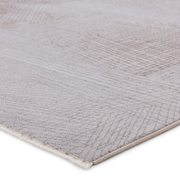 Jaipur Living Sayer Geometric Gray/ Taupe Runner Rug