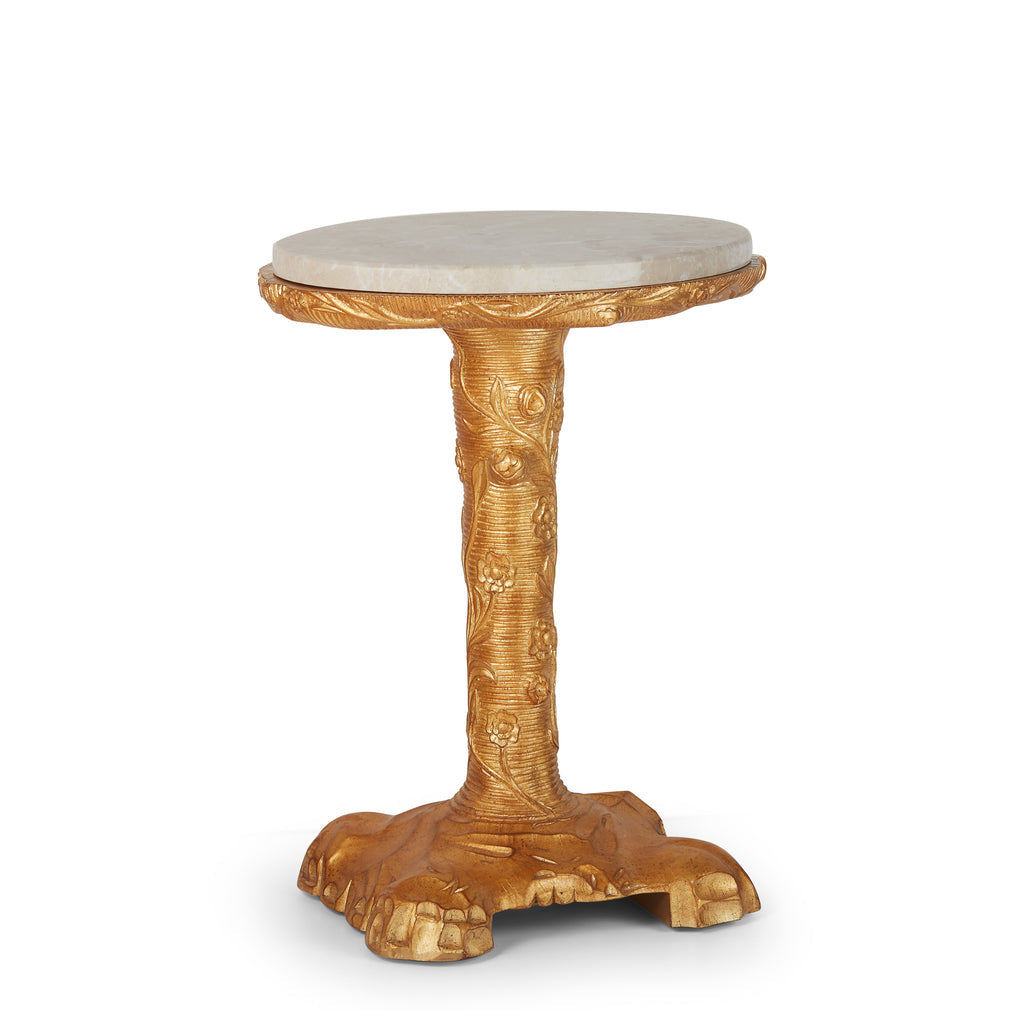 Albero Drinks Table, Gold