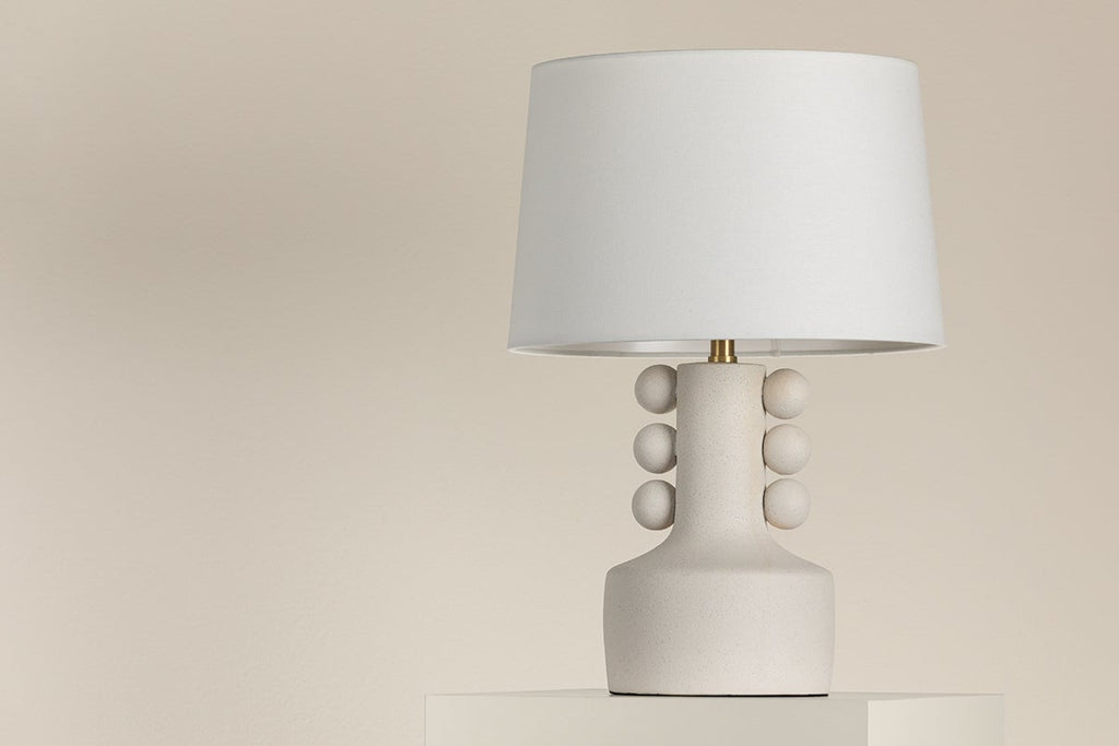 Amalia 1 Light Table Lamp - Aged Brass