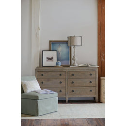 Auberge 6 Drawer Double Dresser