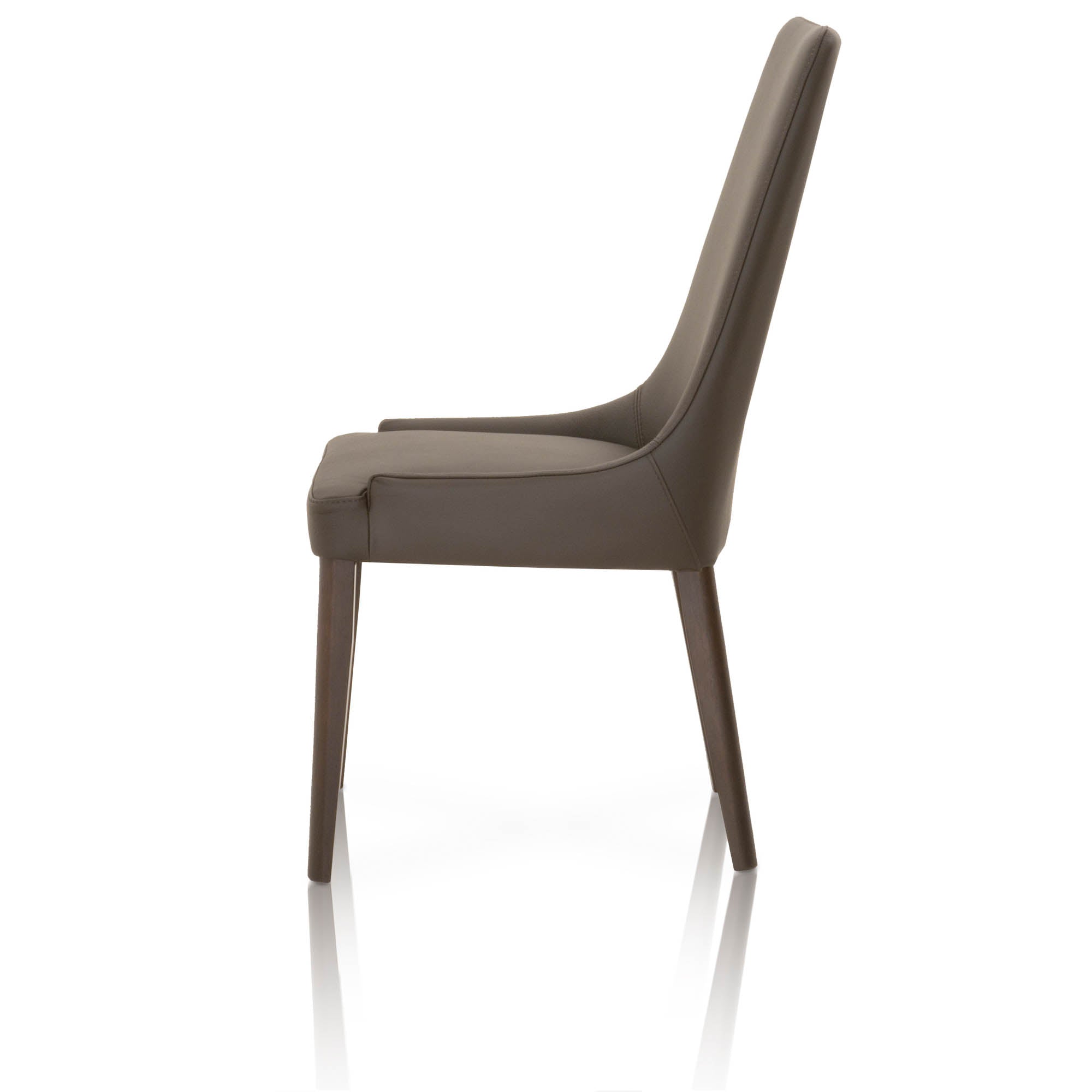 Aurora Dining Chair, Set of 2, Dark Umber Dark Wenge