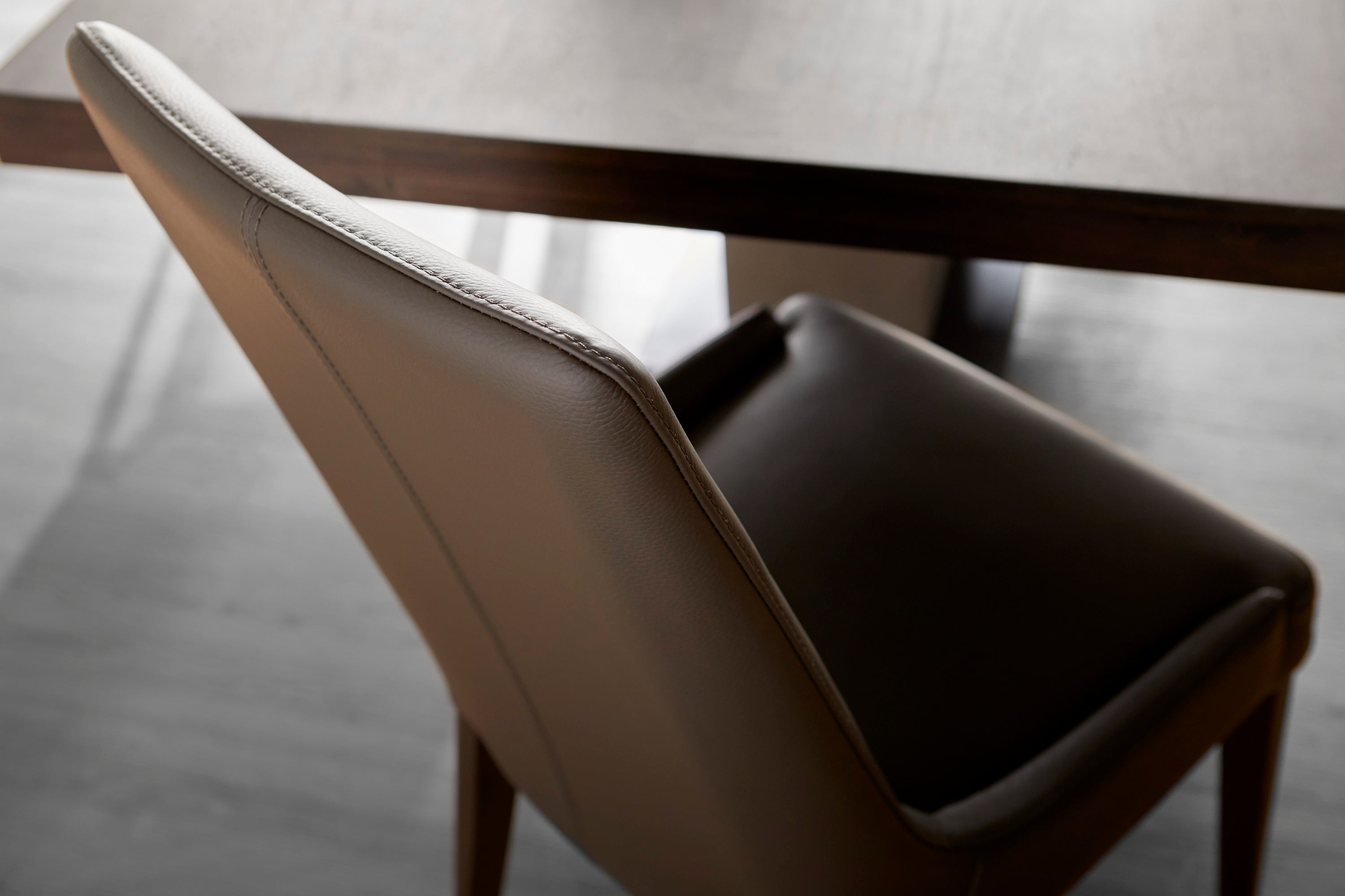Aurora Dining Chair, Set of 2, Dark Umber Dark Wenge