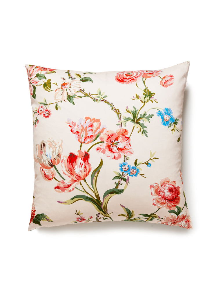 Botanical Garden Pillow - 22 X 22 - Rose Quartz