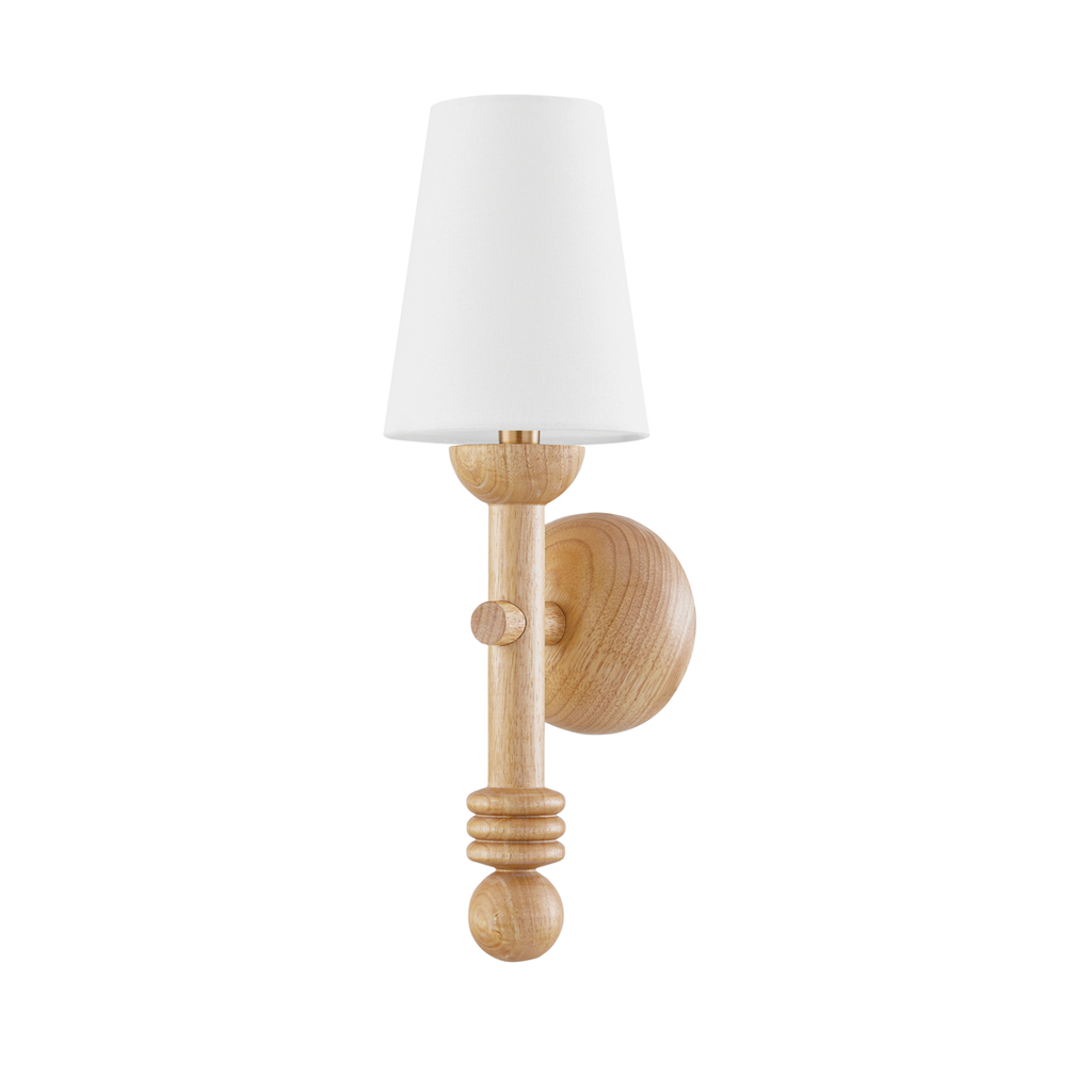 Iver Wall Sconce, Patina Brass (PBR) - 6"