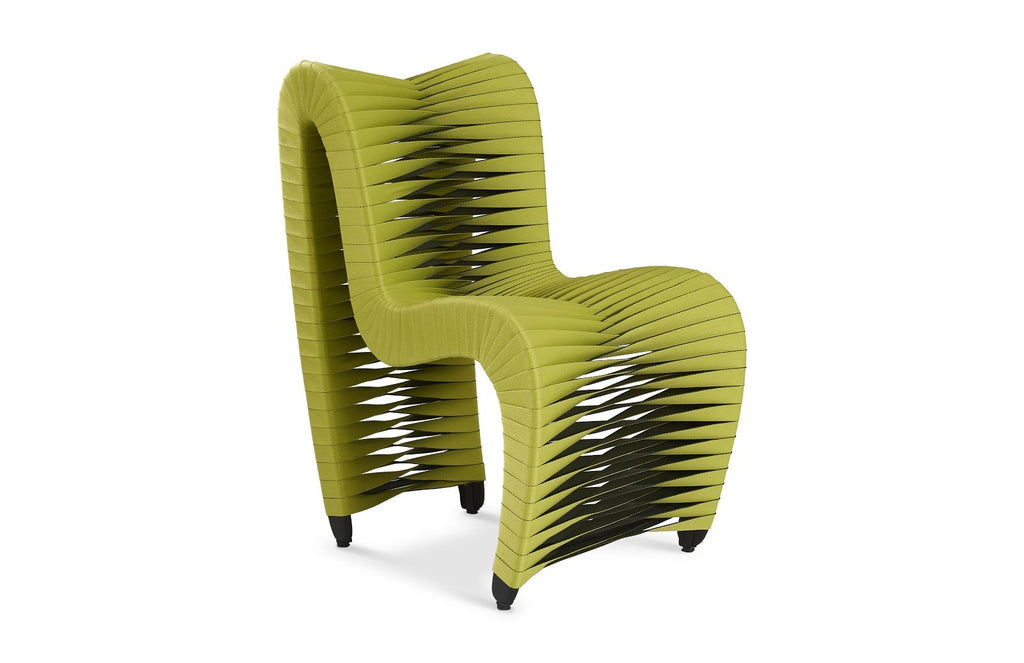 Seat Belt Dining Chair, Green