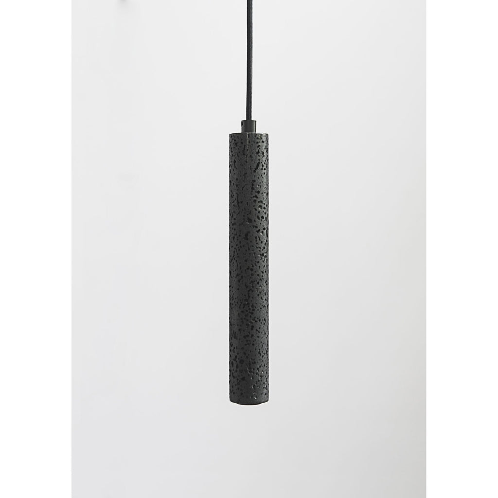 Black Lava With Black hardware Bang Pendant Lamp