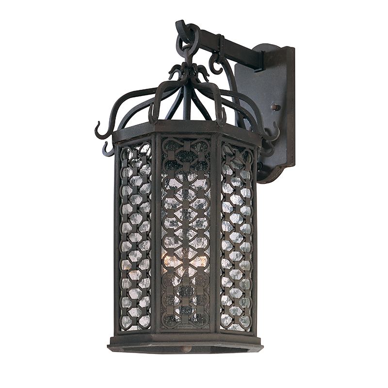 Los Olivos Lantern 20" - Old Iron