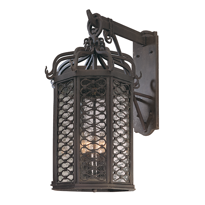 Los Olivos Lantern 25" - Old Iron